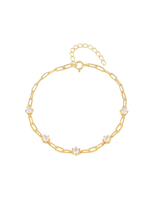 gold diamond pendant bracelet